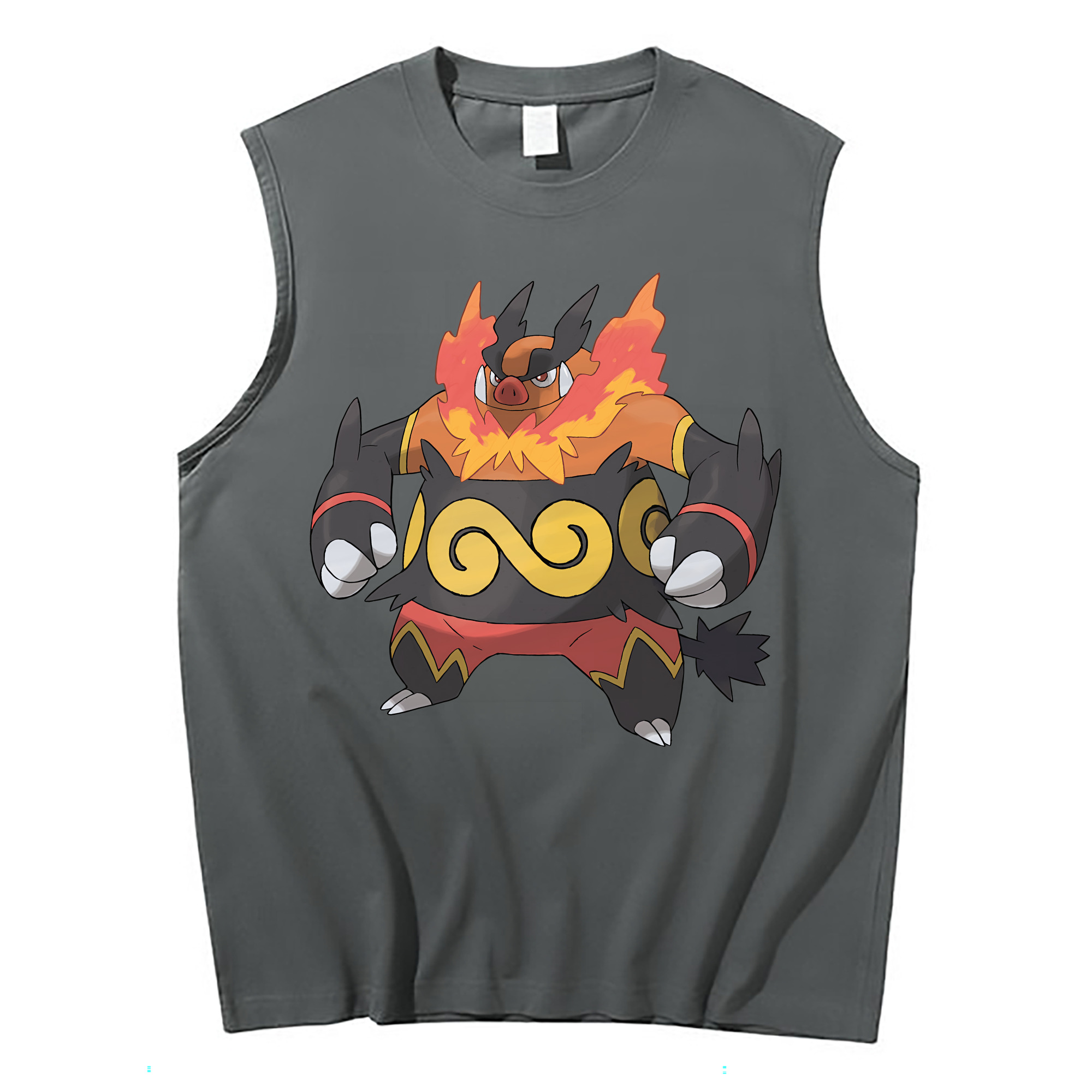 （画像用） ポケットモンスター Pokémon コットン100％タンクトップ（フロントプリント）
